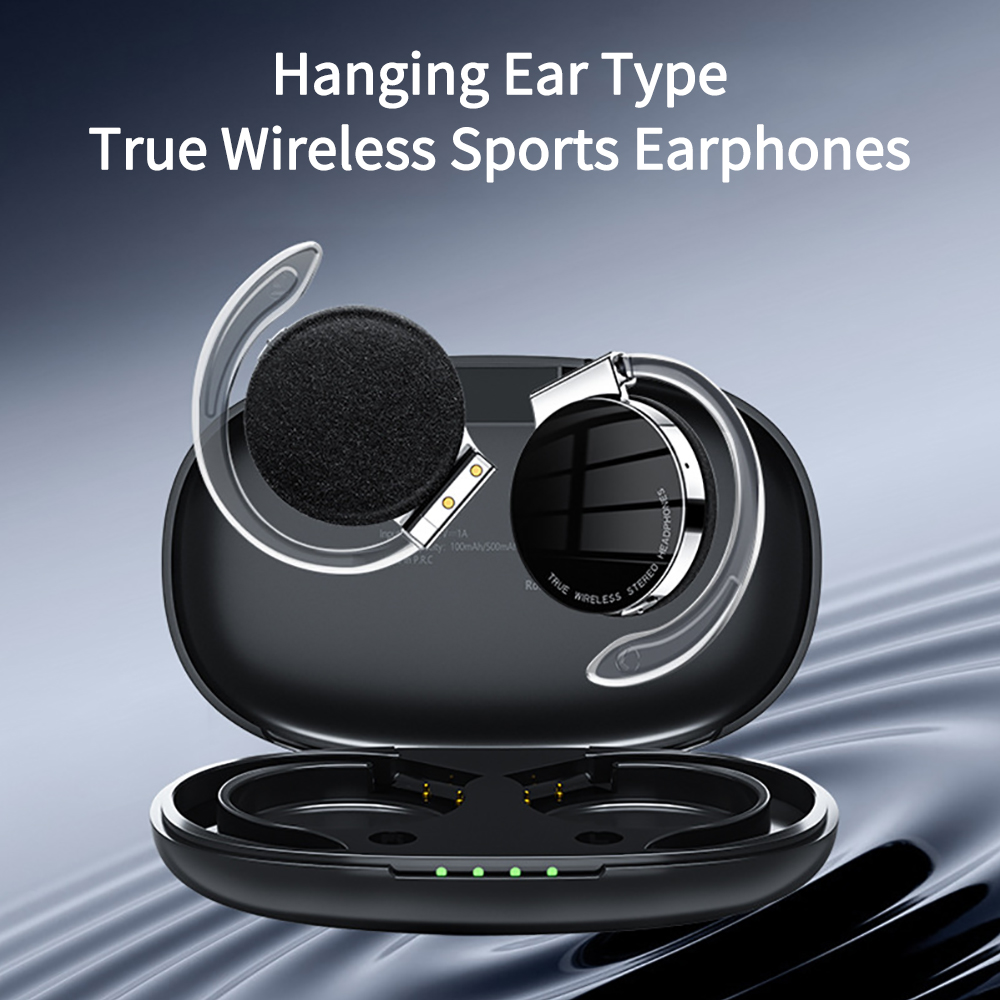 Sports Earphone Hook - F2 TWS Наушники с микрофонами Спортивные