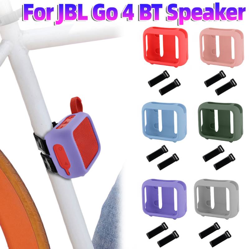 Jbl Speaker Go 4 - Портативный силиконовый чехол с ремешком для