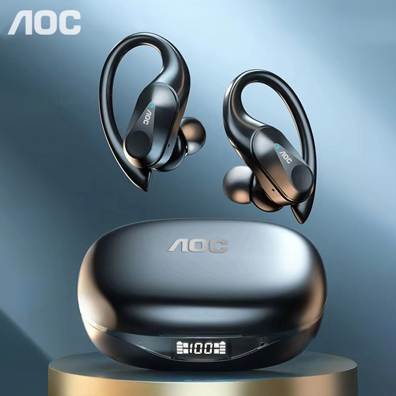 Usb C Earphone - Беспроводные спортивные наушники Choice AOC Bluetooth