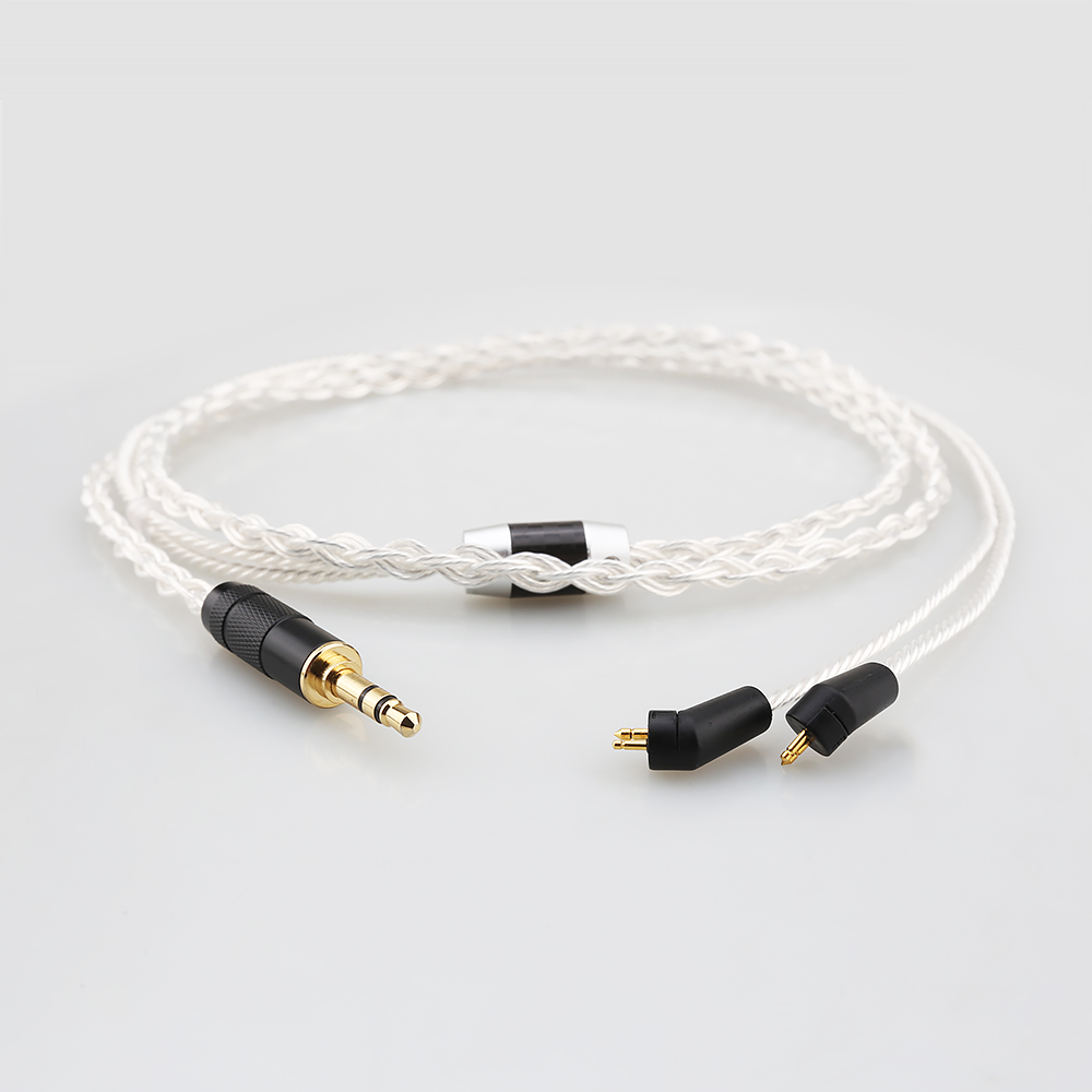In Ear Monitor Iem - 8-жильный посеребренный кабель для модернизации наушников