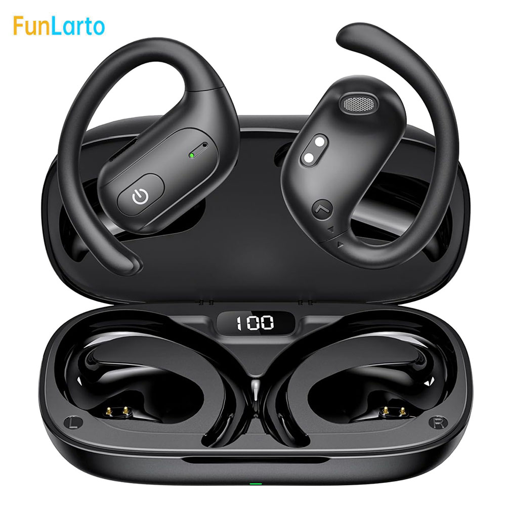 Sports Earphone Hook - Беспроводные наушники для бега с открытыми