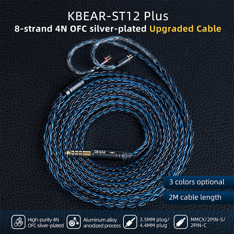 Кабель KBEAR ST12 Plus IEM, 8  – обзор и цена In Ear Monitor Iem