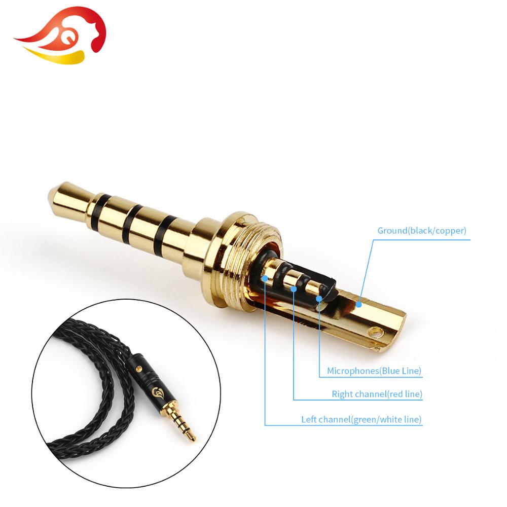 QYFANG 3,5 мм аудиоразъем 3/4  – обзор и цена Audiophile Headphone Wired