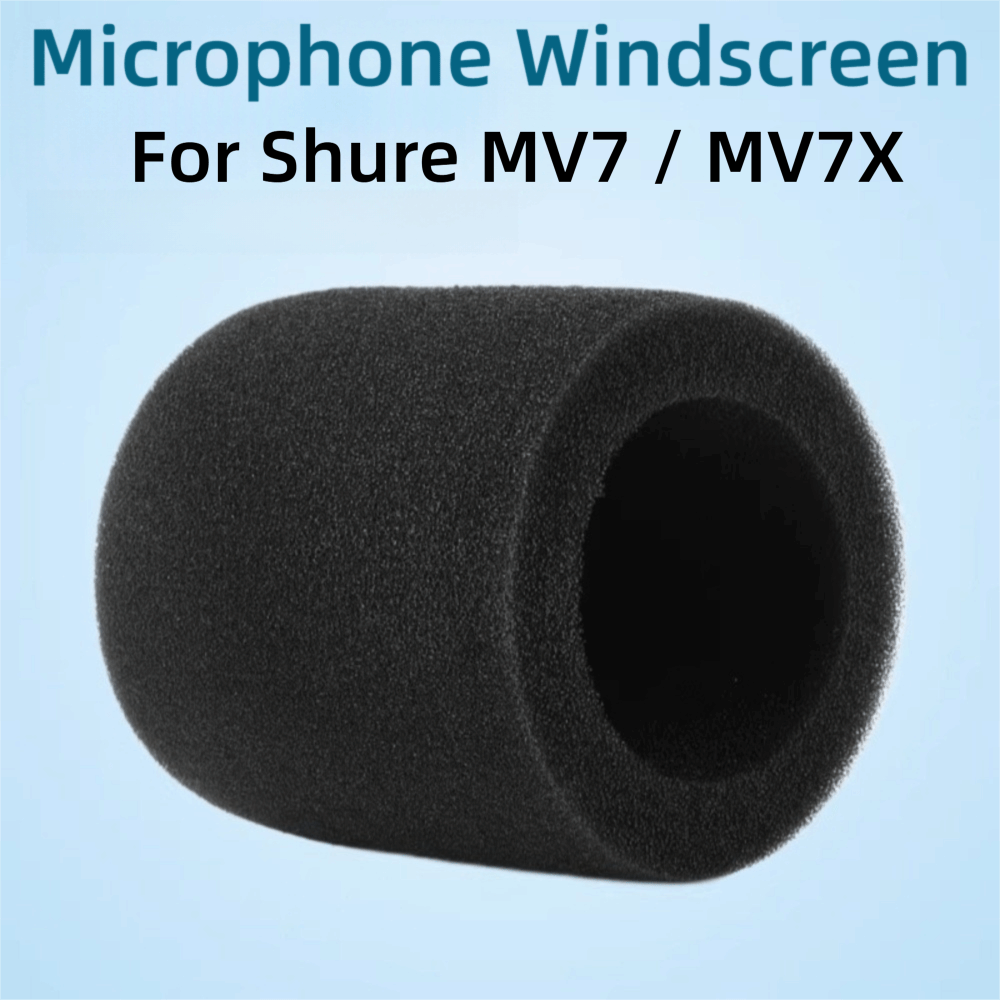 Сменная ветрозащитная насадка  – обзор и цена Shure Mic Mv7