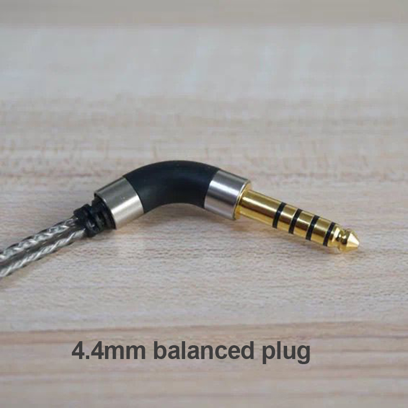 Посеребренный кабель MMCX для  – обзор и цена Audiophile Headphone Wired