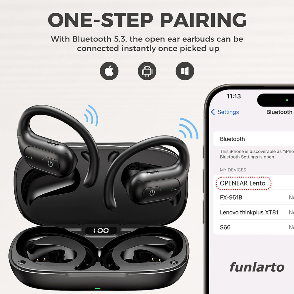 Беспроводные наушники для бега – обзор и цена Sports Earphone Hook