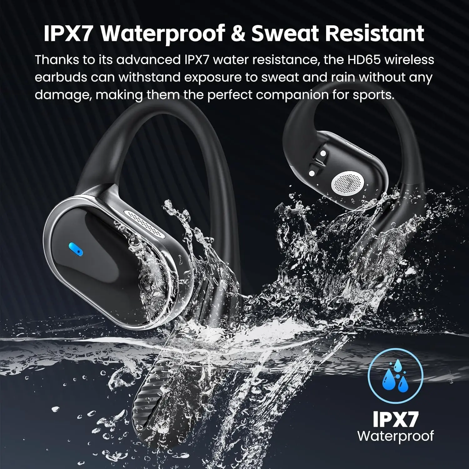 Беспроводные Bluetooth-наушник – обзор и цена Sports Earphone Hook
