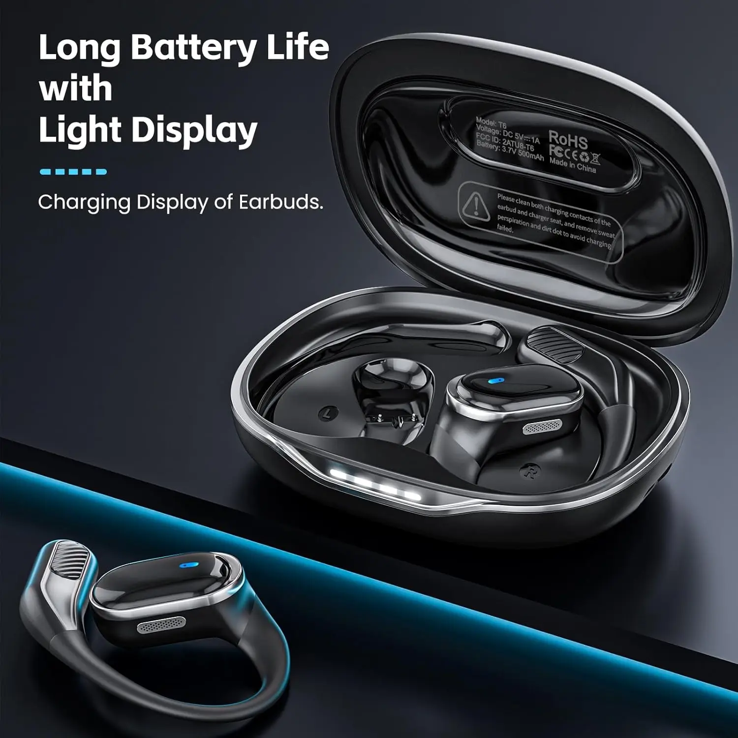 Беспроводные Bluetooth-наушник – обзор и цена Sports Earphone Hook